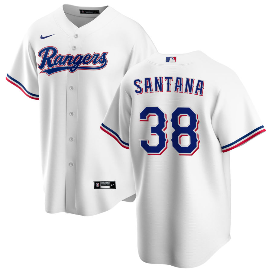 Nike Men #38 Danny Santana Texas Rangers Baseball Jerseys Sale-White